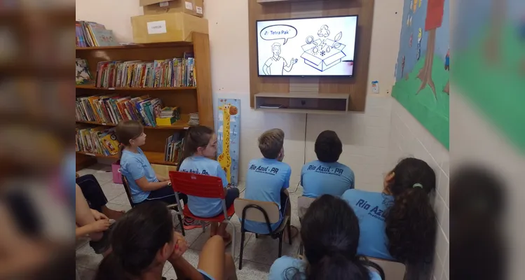 A videoaula do Vamos Ler foi uma sólida base para os estudos da turma.