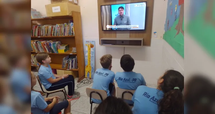 A videoaula do Vamos Ler foi uma sólida base para os estudos da turma.