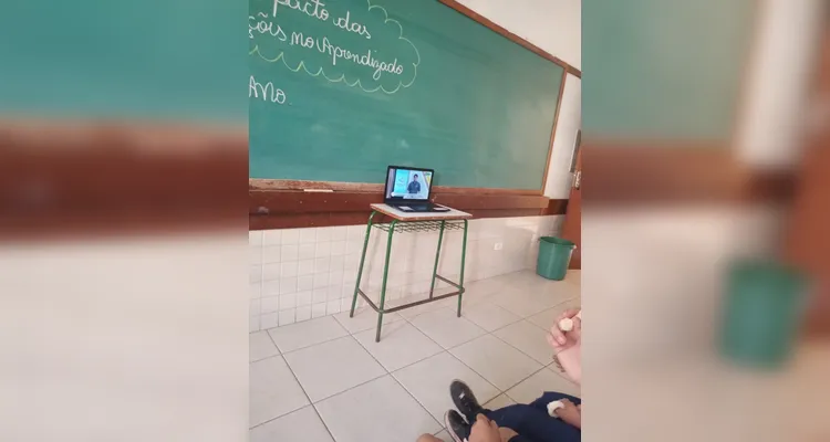 Educandos puderam desenvolver importantes ações em sala de aula.