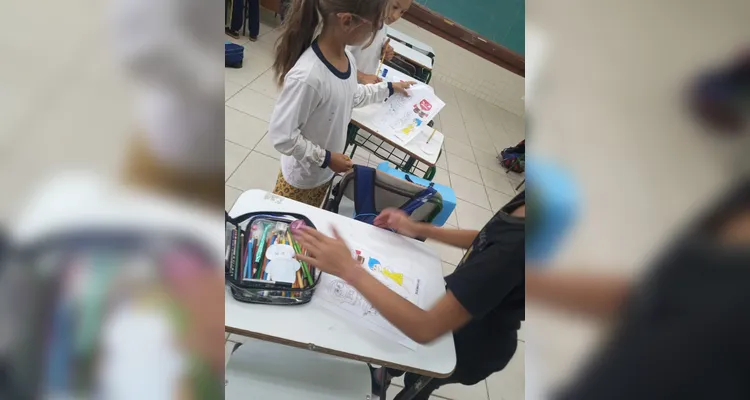 Educandos puderam desenvolver importantes ações em sala de aula.