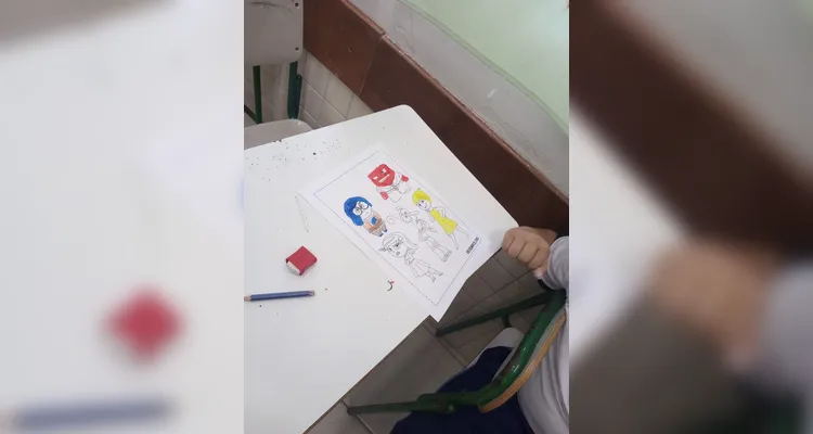 Educandos puderam desenvolver importantes ações em sala de aula.