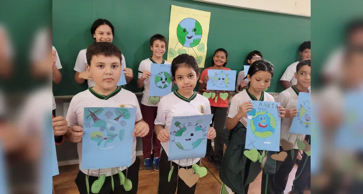 Educandos puderam desenvolver ações práticas em sala de aula sobre o tema.