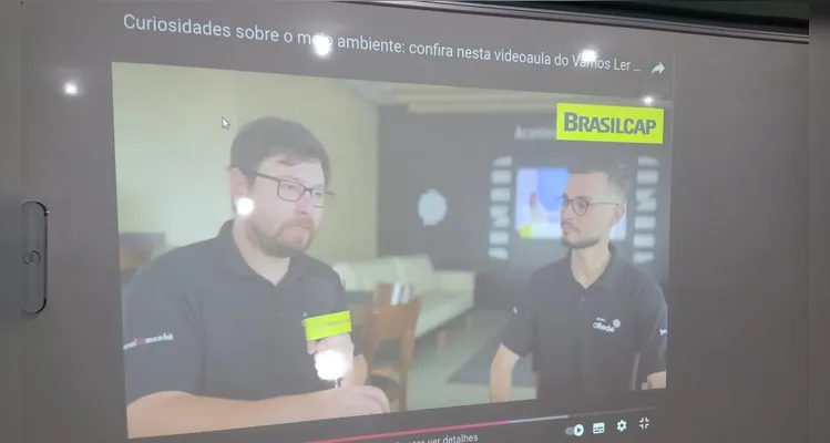 Educandos puderam ter vários momentos oportunos de aprendizado em sala de aula.