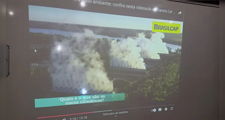 Educandos puderam ter vários momentos oportunos de aprendizado em sala de aula.