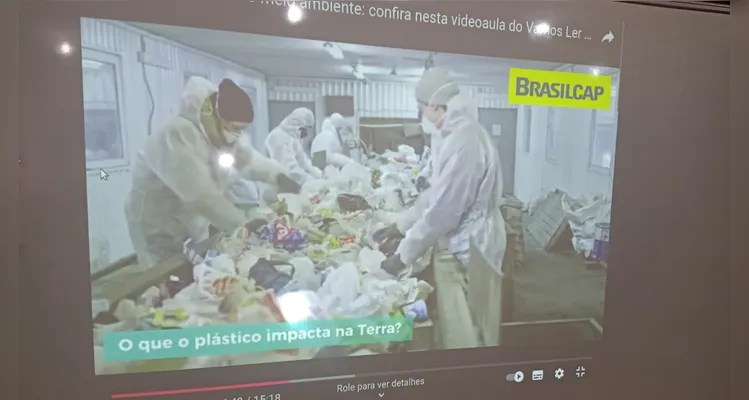 Educandos puderam ter vários momentos oportunos de aprendizado em sala de aula.