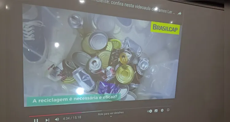 Educandos puderam ter vários momentos oportunos de aprendizado em sala de aula.