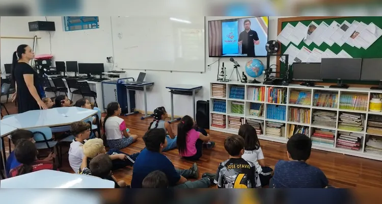 Educandos puderam interagir de forma dinâmica com o conteúdo da videoaula.