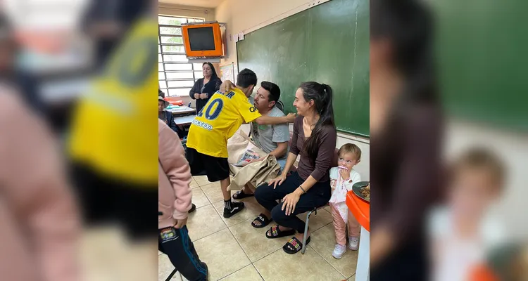 Confira os registros do emocionante trabalho realizado em sala de aula.