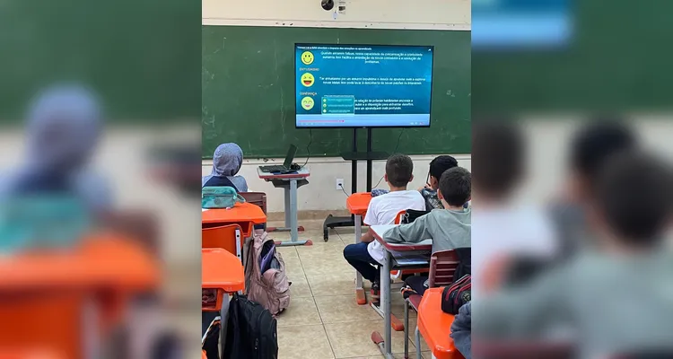 Confira os registros do emocionante trabalho realizado em sala de aula.