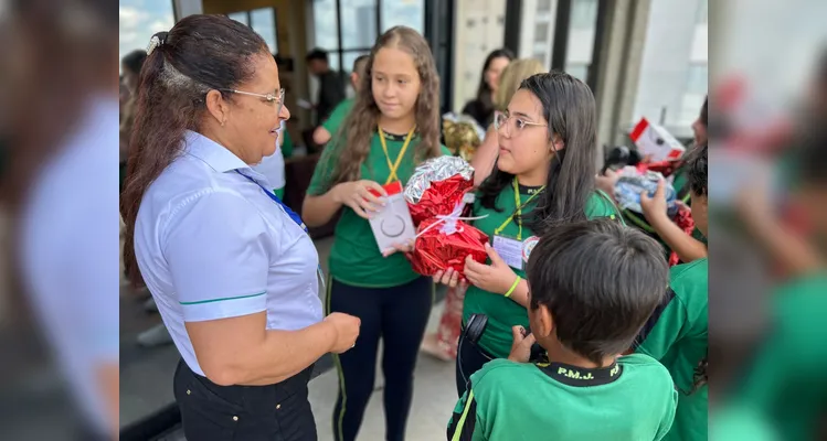 Confira a série de registros, visita dos alunos e premiação da turma vencedora.