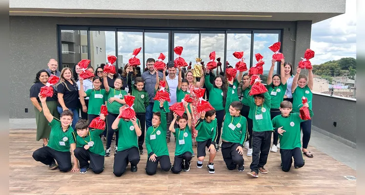 Confira a série de registros, visita dos alunos e premiação da turma vencedora.