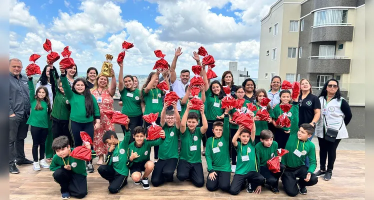 Confira a série de registros, visita dos alunos e premiação da turma vencedora.