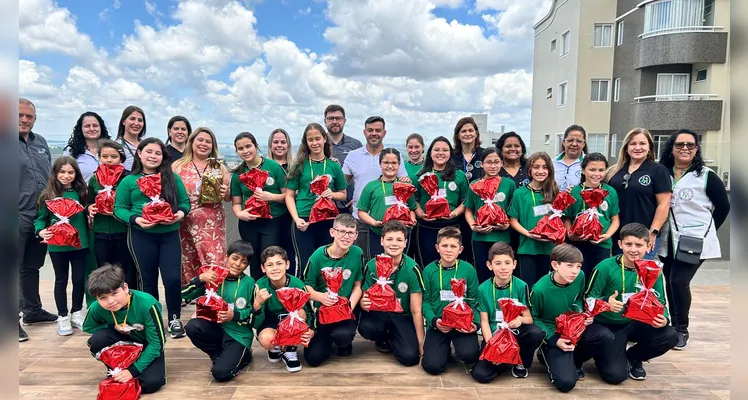 Confira a série de registros, visita dos alunos e premiação da turma vencedora.