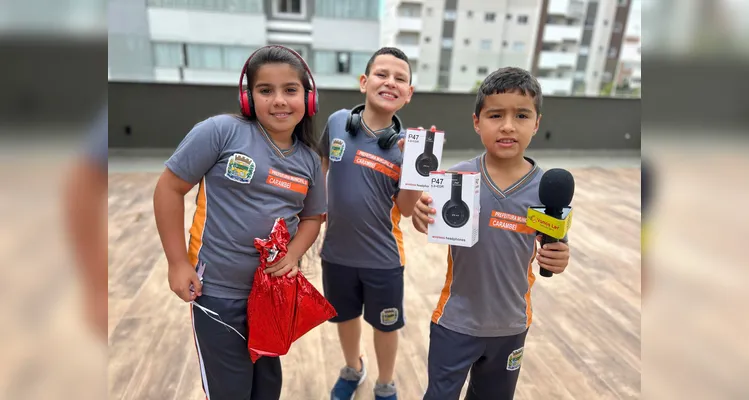 Alunos de Carambeí são premiados pelo projeto Vamos Ler