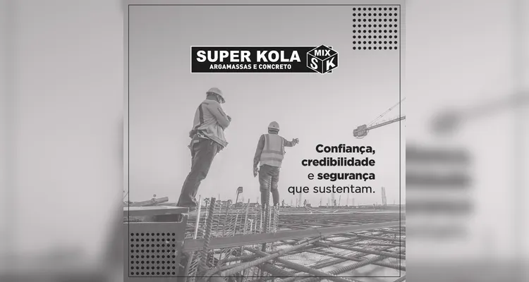 A Super Kola é uma empresa de referência no segmento de concreto usinado em PG