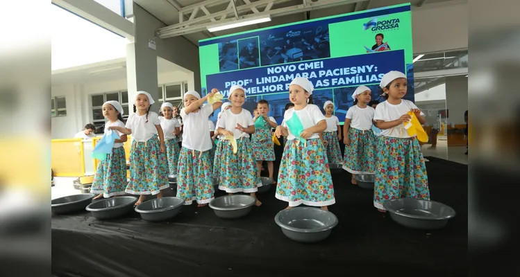 Prefeitura de Ponta Grossa inaugura o novo CMEI Lindamara Paciesny, na Colônia Dona Luiza e amplia atendimento para a comunidade |