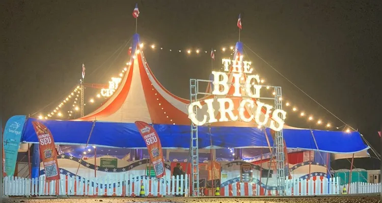 O ‘The Big Circus' é um dos maiores circos do Brasil