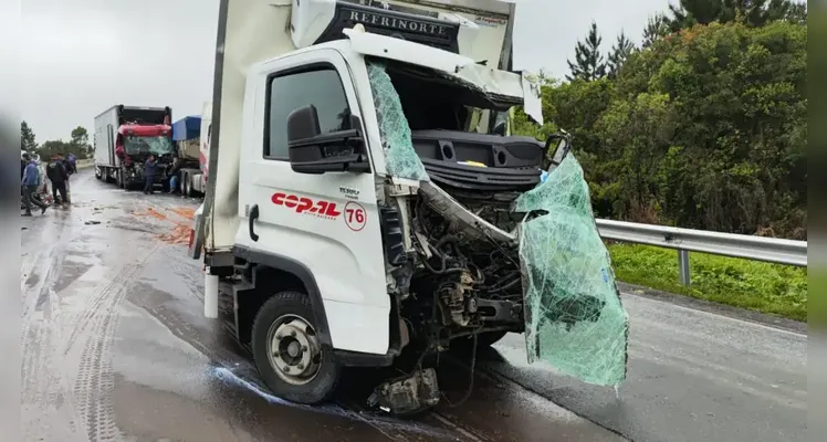 Engavetamento matou um motorista e deixou oito feridos; veja fotos