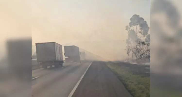 Aviões contratados pelo PR reforçam combates a incêndios em PG