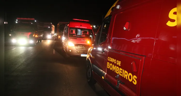 Atropelamento aconteceu na Avenida Presidente Kennedy, na BR-376, na noite desta quarta-feira (11) |