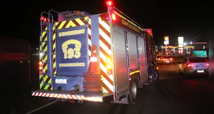 Atropelamento aconteceu na Avenida Presidente Kennedy, na BR-376, na noite desta quarta-feira (11) |