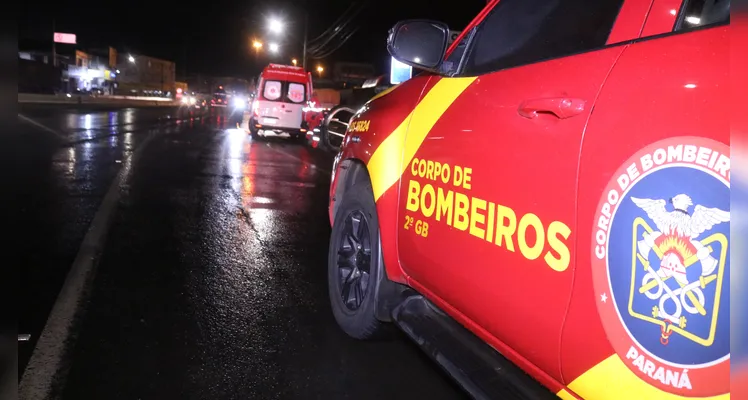 Homem é atropelado e fica inconsciente na ‘Souza Naves’, em PG