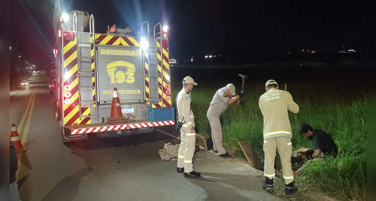 Ocorrência foi registrada na Rua Padre Arnaldo Jansen.