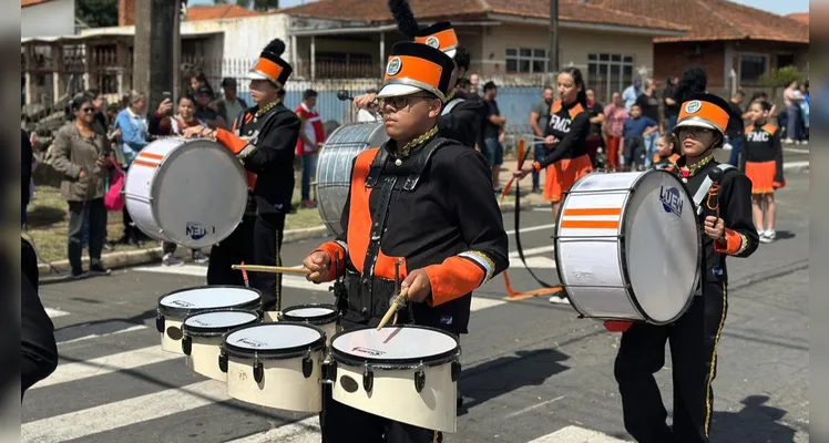 Atividade aconteceu na Avenida do Ouro Branco.