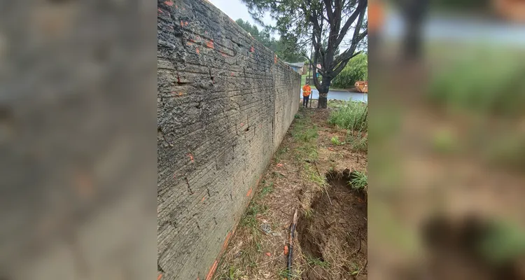 Quatro residências foram interditadas.