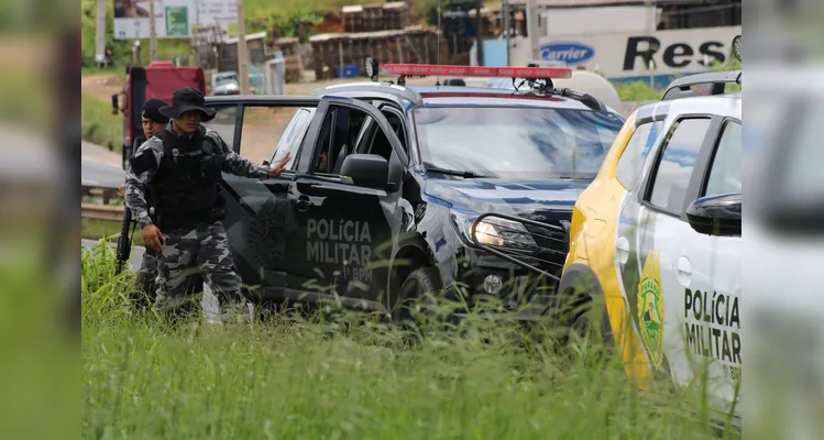 Veja fotos do local em que homem morreu em confronto, em PG