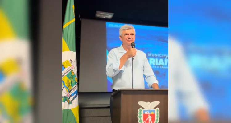 O prefeito Juca Sloboda (PL) acompanhou o evento.