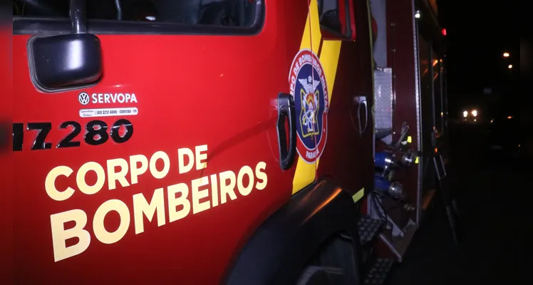 Corpo de Bombeiros controlou a situação.