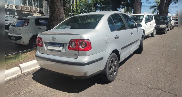 Carro envolvido no acidente.