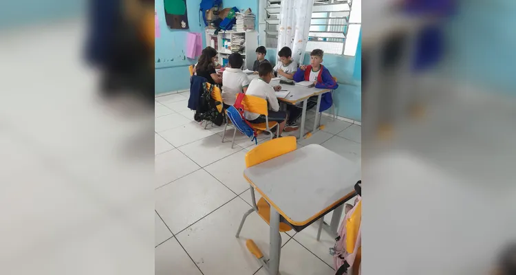 Educandos puderam realizar ações dentro e fora de sala de aula.