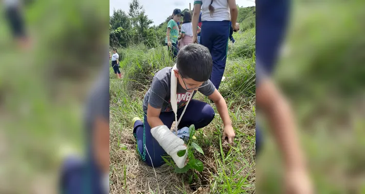 Educandos puderam realizar ações dentro e fora de sala de aula.