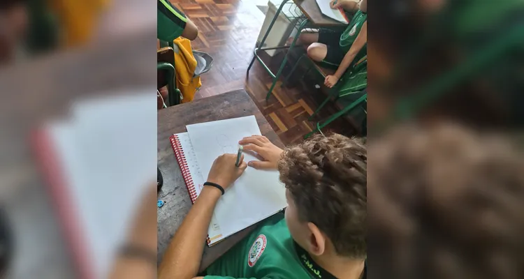 Educandos puderam aplicar conceitos na prática em sala de aula.