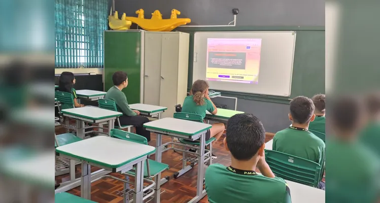 Educandos puderam aplicar conceitos na prática em sala de aula.