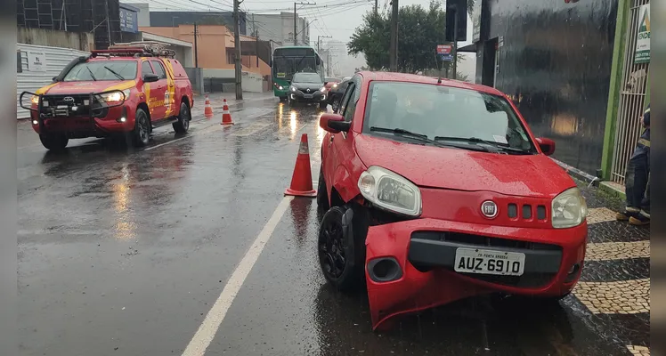 Acidente aconteceu na tarde desse domingo, na rua Conselheiro Barradas