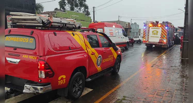 Acidente aconteceu na tarde desse domingo, na rua Conselheiro Barradas