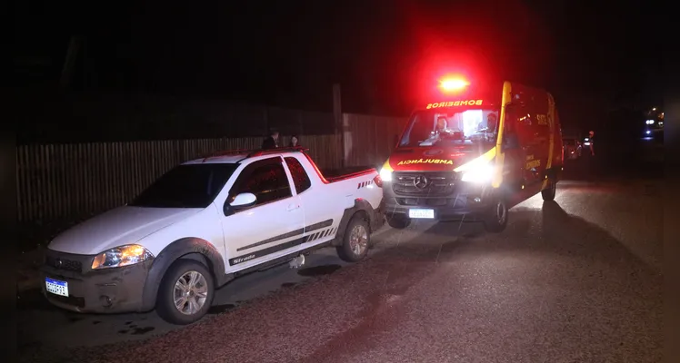 Atropelamento aconteceu na Estrada José Kalinoski, nessa quarta-feira (8)