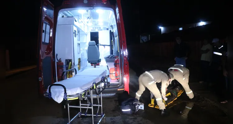 Atropelamento aconteceu na Estrada José Kalinoski, nessa quarta-feira (8)