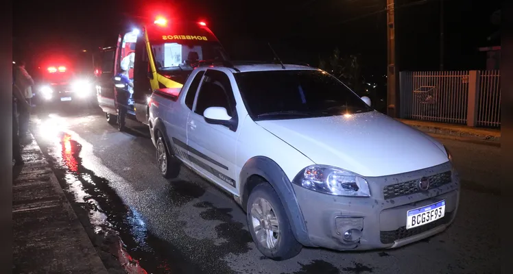 Atropelamento aconteceu na Estrada José Kalinoski, nessa quarta-feira (8)