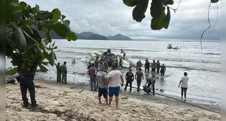 Cinco pessoas estavam a bordo