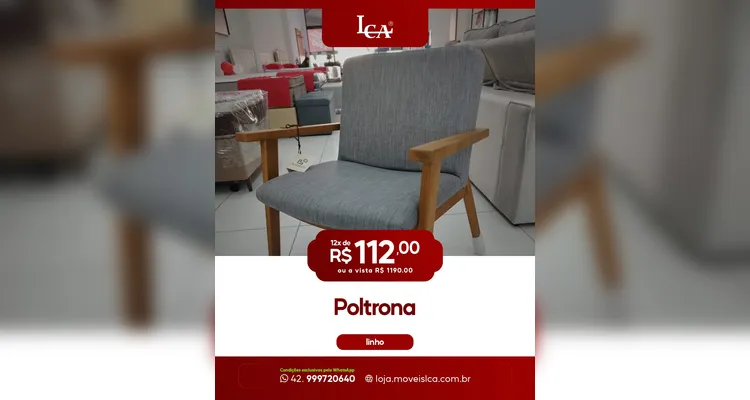 A LCA está com promoções em ampla linha de móveis e produtos