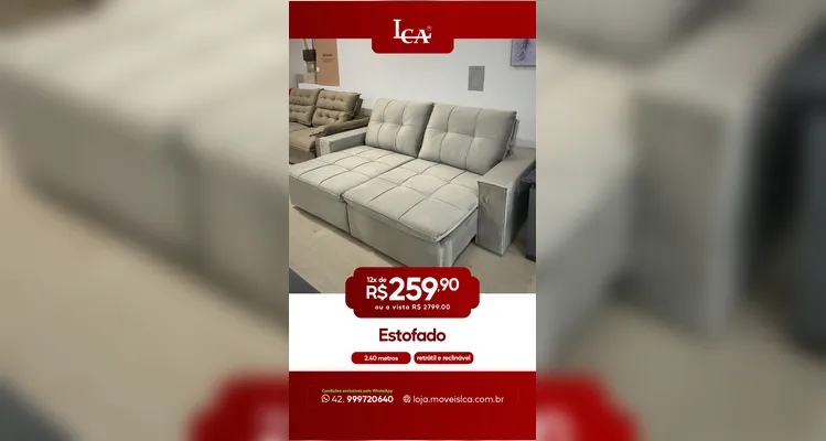 A LCA está com promoções em ampla linha de móveis e produtos