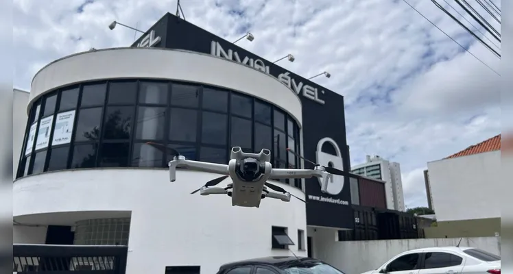 Drones utilizados pela Inviolável possuem grande alcance e alta resolução