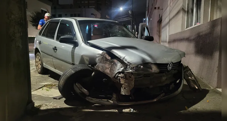 Acidente aconteceu no Centro da cidade, nessa quinta-feira