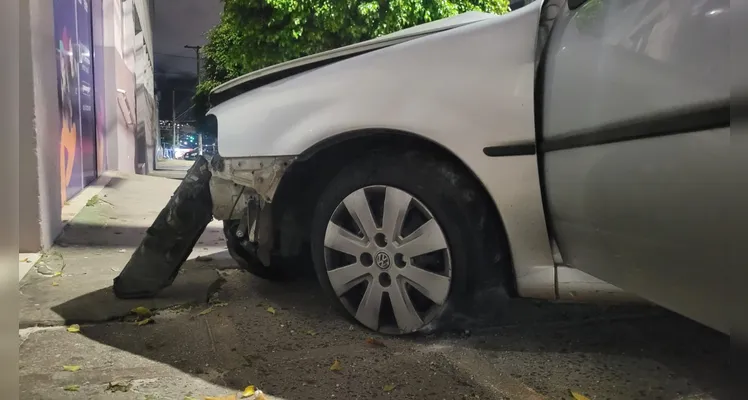 Acidente aconteceu no Centro da cidade, nessa quinta-feira