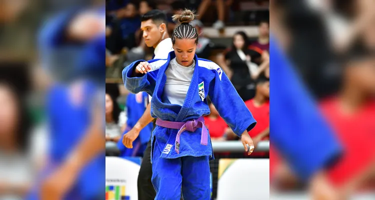 Laura se espelha muito em Rafaela Silva, medalhista olímpica do judô brasileiro |