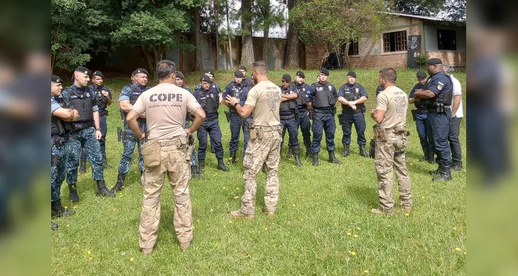 A atividade teve como objetivo qualificar ainda mais os agentes da GCM Ponta Grossa.